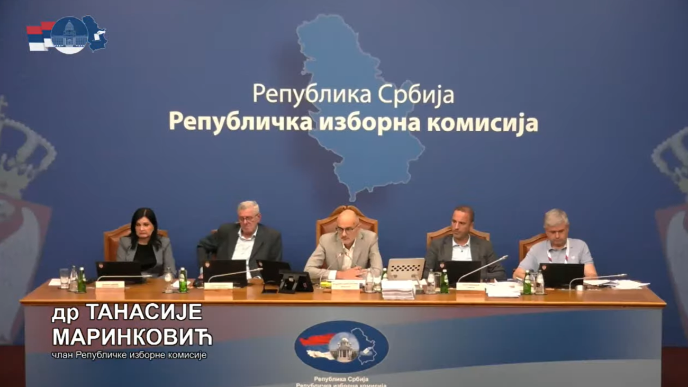 Štampanje listića u ponedeljak